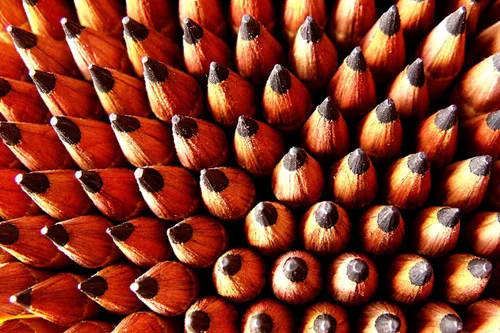 Photo of many pencils